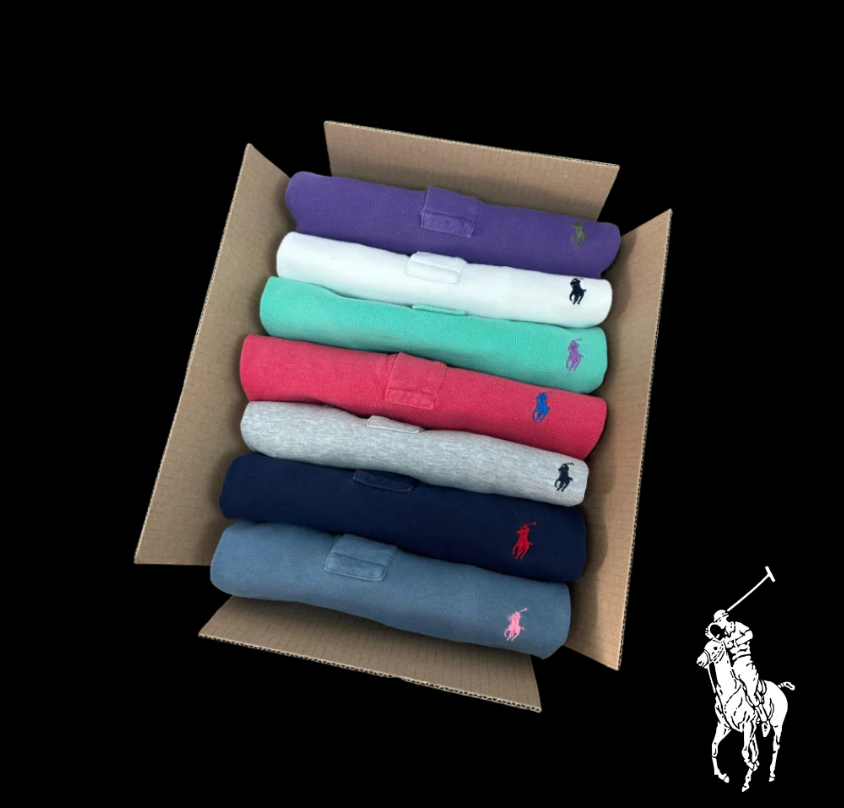 POLO RALPH LAUREN VINTAGE BOX (7 POLOS)